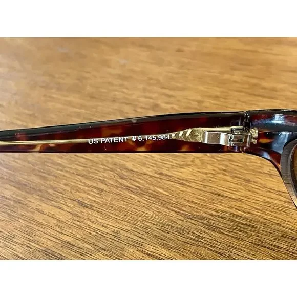 Muai Jim Malia Tortoise Shell Sunglasses Frames Only. Maui Jim Malia MJ125-10 Tortoise Sunglasses FRAMES ONLY MA  main image 4